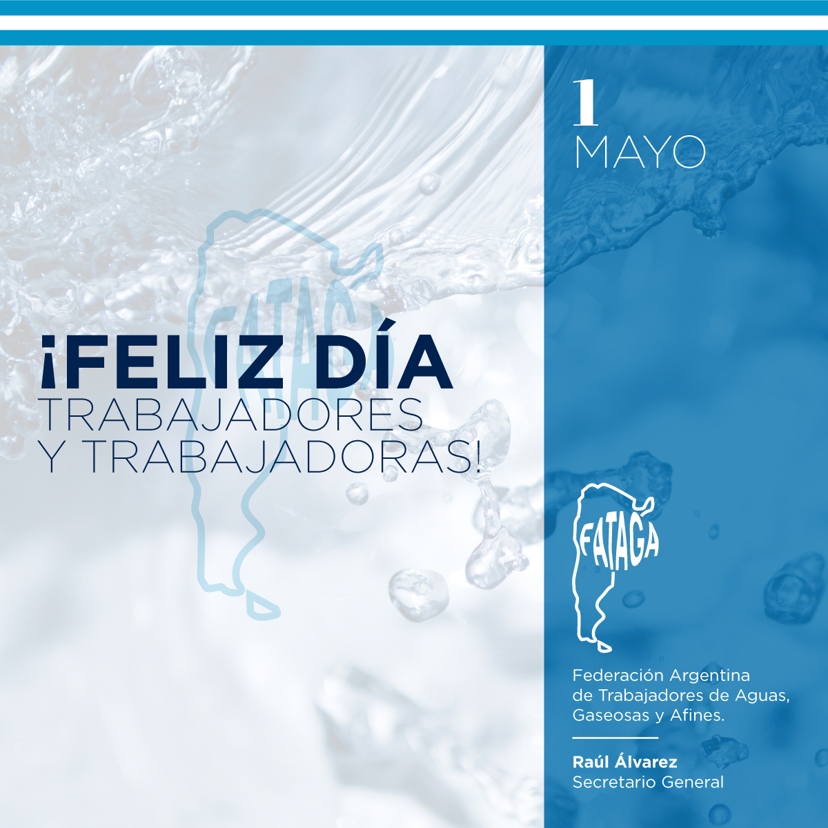 ¡Feliz día Trabajadores y Trabajadoras!